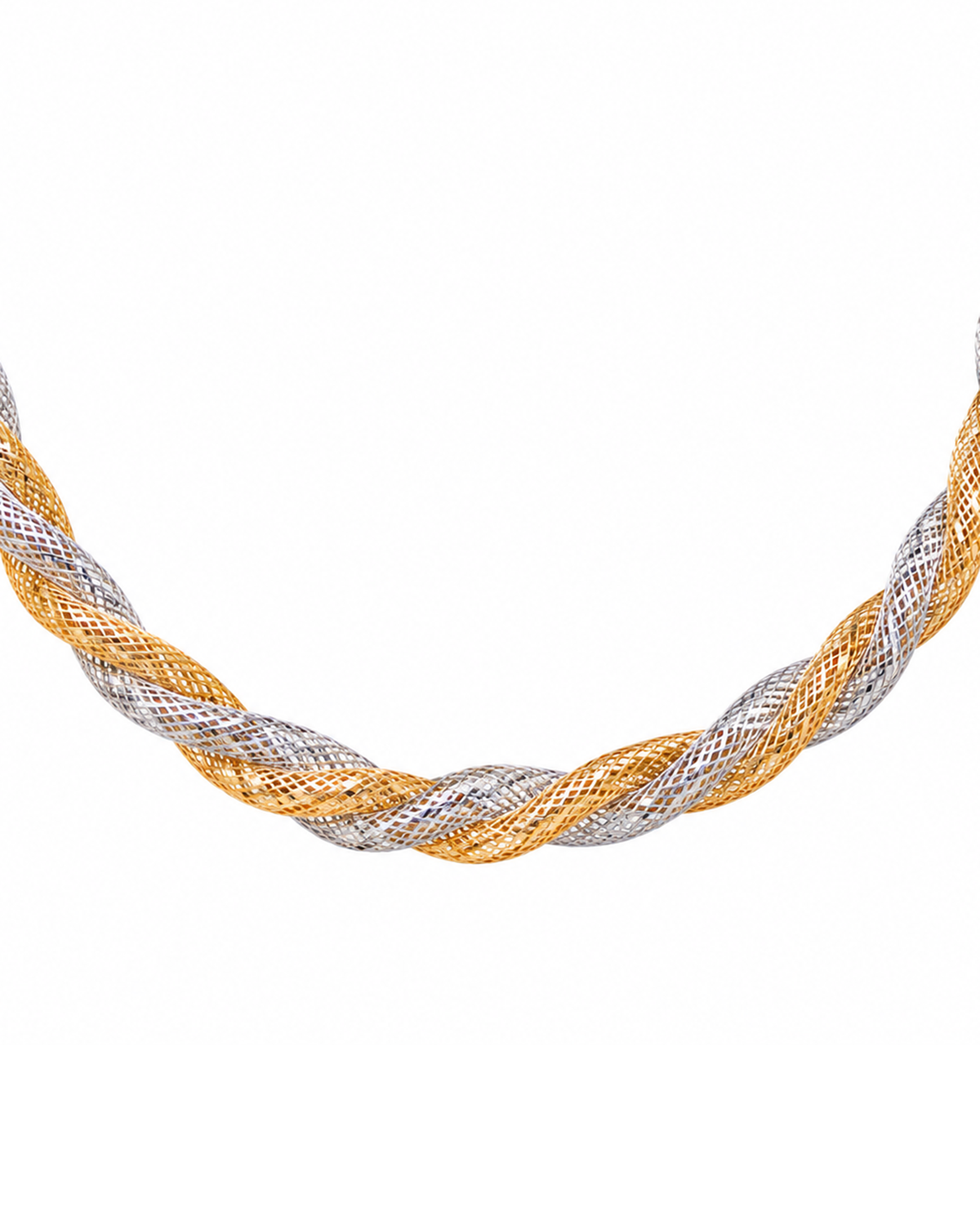 Fancy 18KT Gold Necklace Set