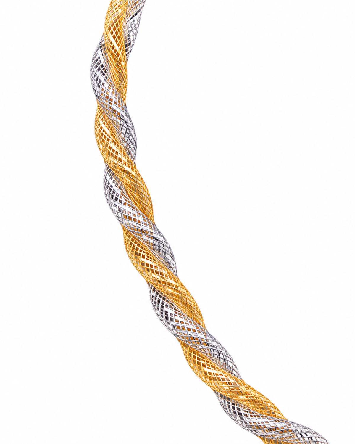Fancy 18KT Gold Necklace Set